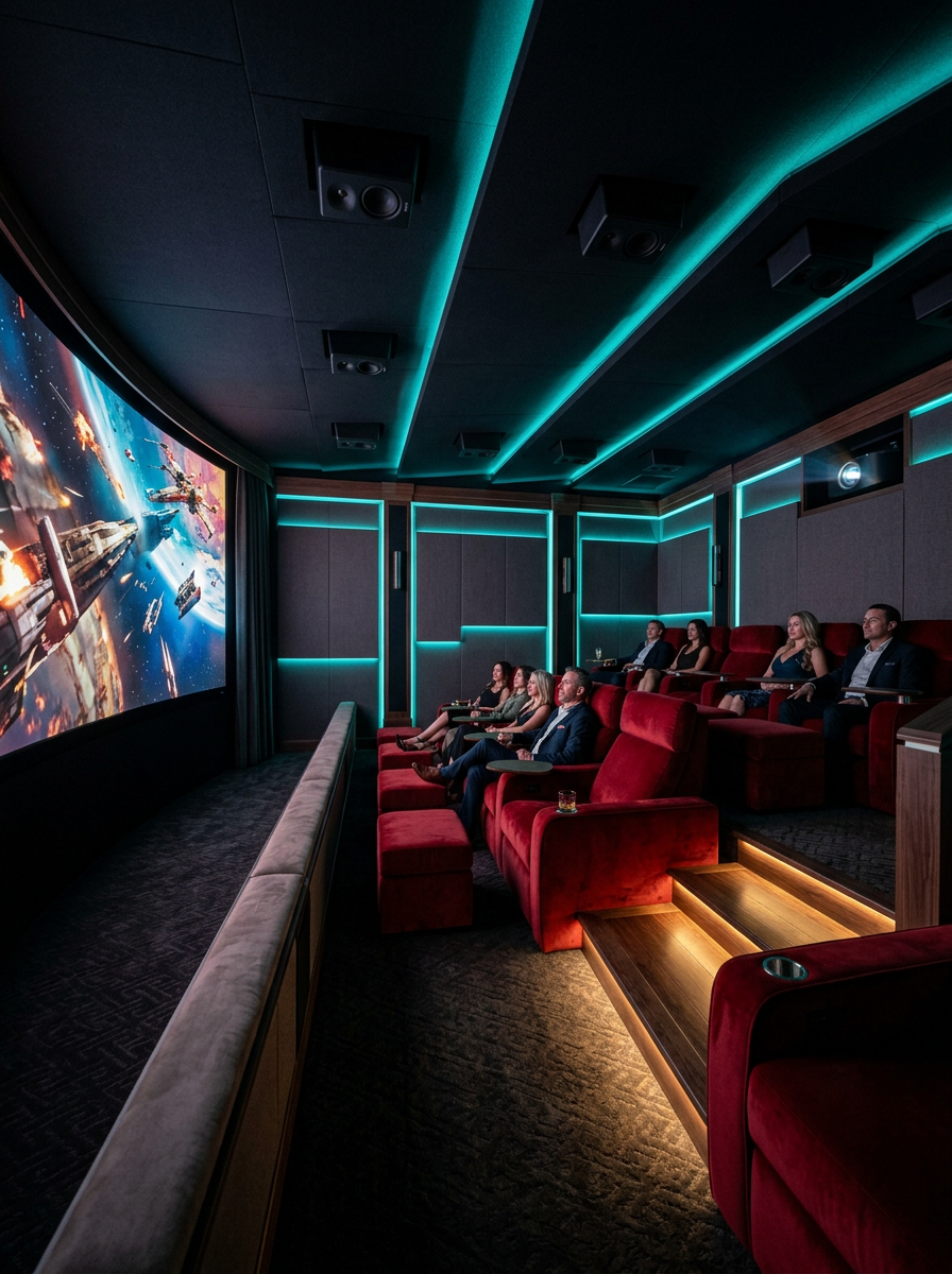Luxury home theater